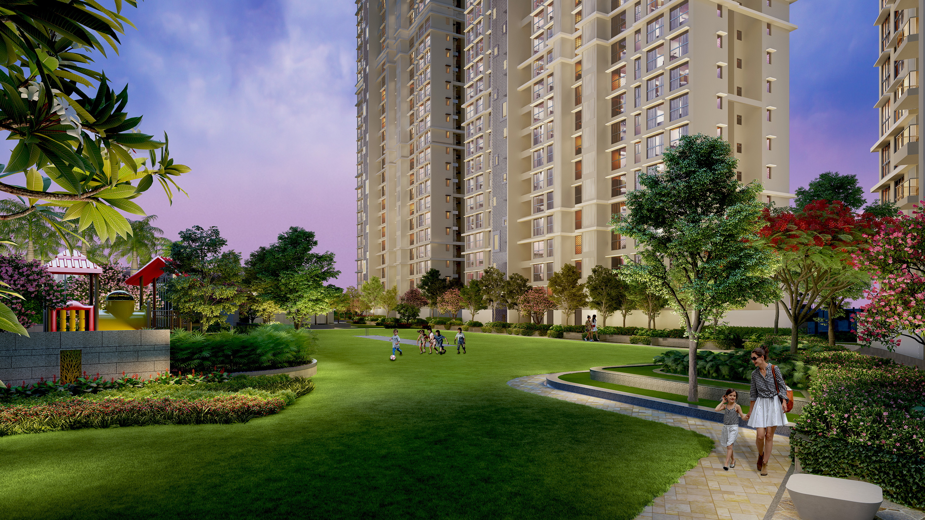 Runwal 360° tour preview